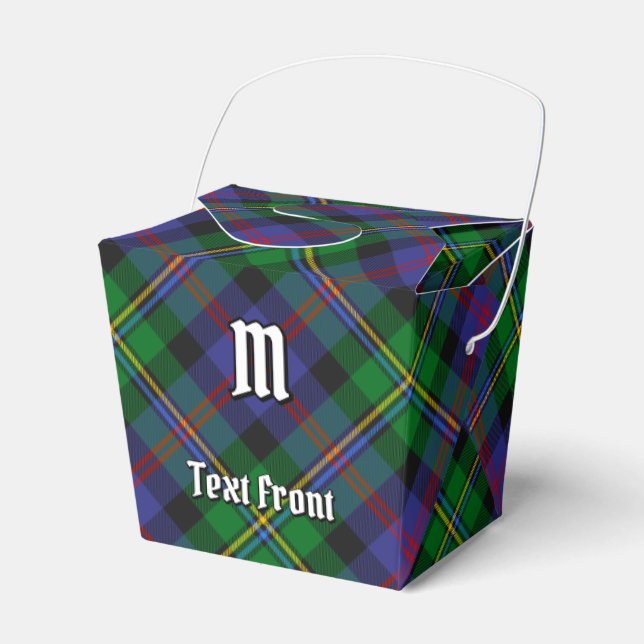 Caja Para Regalos Tartan del Clan Malcolm (Front Side)
