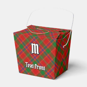 Caja Para Regalos Tartan del Clan Munro