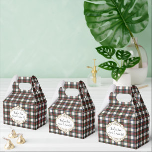 Caja Para Regalos Tartan Escocés Original Moderno Stewart Dress