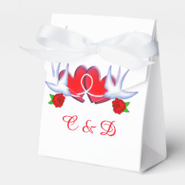 Caja Para Regalos Tattoo Tragar Corazones Y Rosas Diseñar