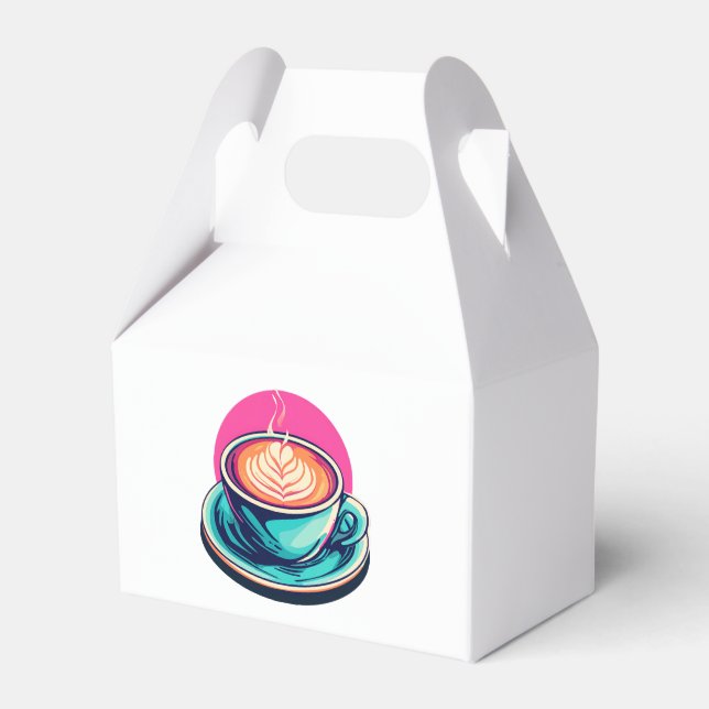 Caja Para Regalos taza de café capuchino (Front Side)