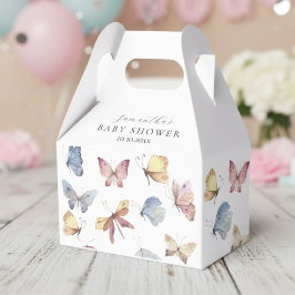 Caja Para Regalos Taza de papel para baby shower de Butterfly Girl