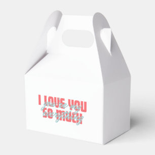 Caja Para Regalos Te Amo Tanto