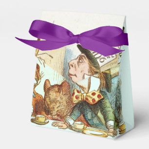 CAJA PARA REGALOS TÉ ENOJADO PARTY-ALICE DE LOS SOMBREREROS EN EL