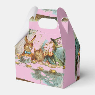 CAJA PARA REGALOS TÉ ENOJADO PARTY-ALICE DE LOS SOMBREREROS EN EL