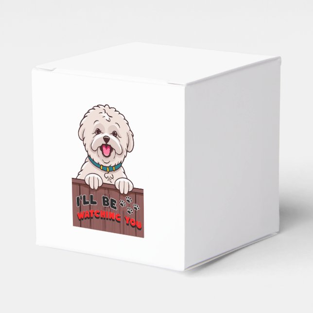 Caja Para Regalos Te estaré vigilando (Costado Anverso)