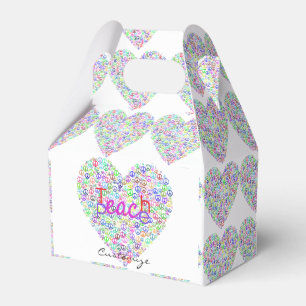 Caja Para Regalos Teach Peace Heart Thunder_Cove
