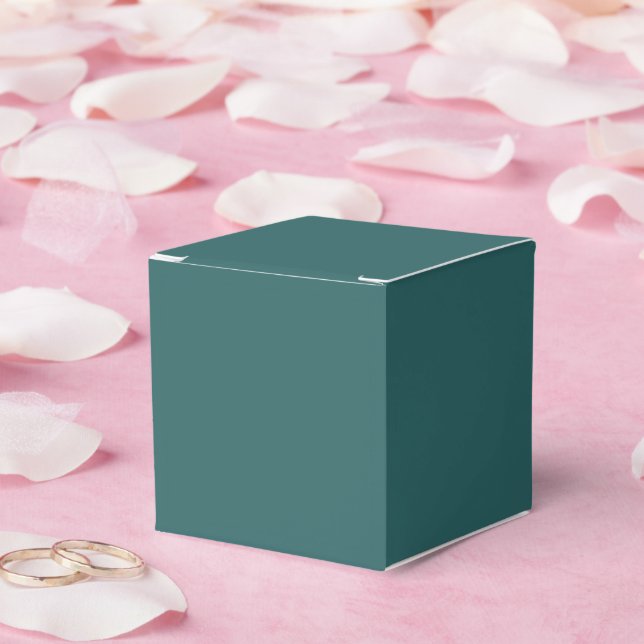 Caja Para Regalos Teal Transformador (Boda)