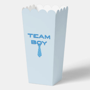 Caja Para Regalos Team Boy con revelación de género Necktie