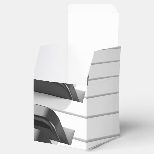 Caja Para Regalos Teclado de piano (Abierto)