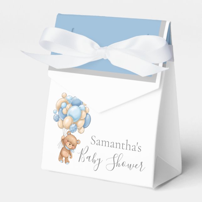 Caja Para Regalos Teddy Balloon Bearly Wait Favorito Box (Front Side)