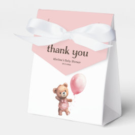 Caja Para Regalos Teddy Bear Baby Girl Shower Favor Box