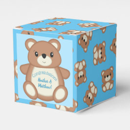 Caja Para Regalos Teddy Bear Baby Shower