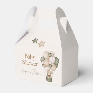 Caja Para Regalos Teddy Bear Baby Shower Boy
