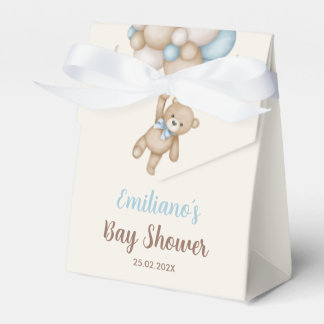 Caja Para Regalos Teddy Bear Baby Shower Boy