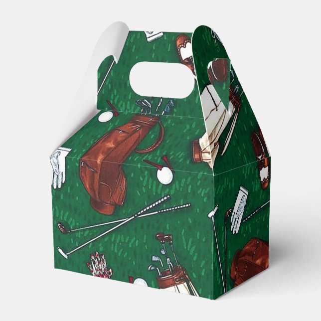 Caja Para Regalos Tee Time Golf Gable (Front Side)