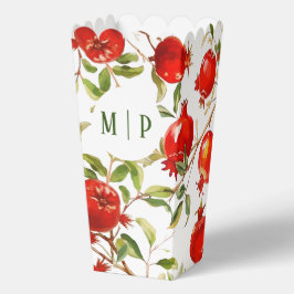 Caja Para Regalos Tema de acuarela de granadas Colores brillantes