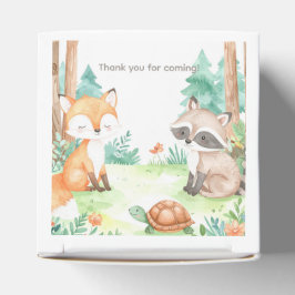 Caja Para Regalos Tema de Baby Shower Cute Woodland