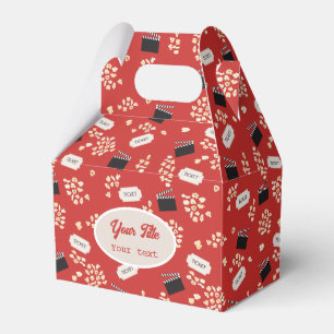 Caja Para Regalos Tema de la fiesta de cumpleaños del Fiesta de cine