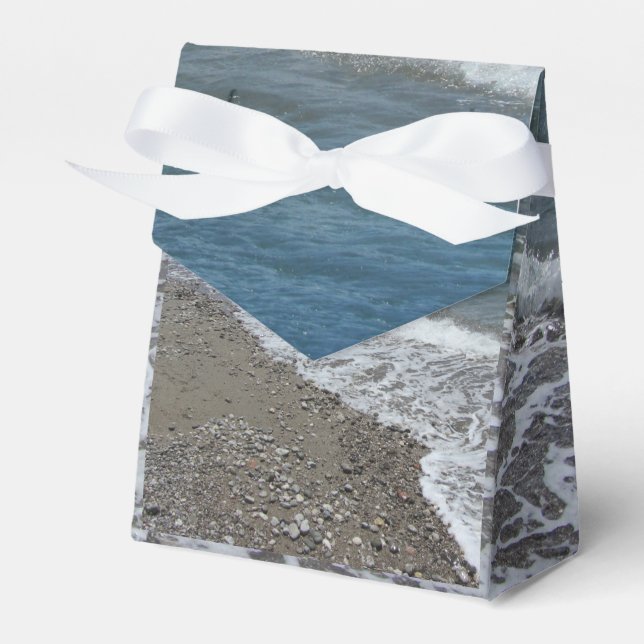 Caja Para Regalos Tema de Playa del Océano (Front Side)