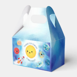 Caja Para Regalos Tema espacial Cohetes del espacio ultraterrestre P