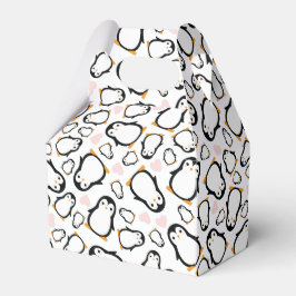 Caja Para Regalos Tema pingüino de Baby Shower Cute