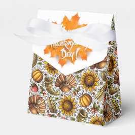 Caja Para Regalos Temporada de Acción de Gracias