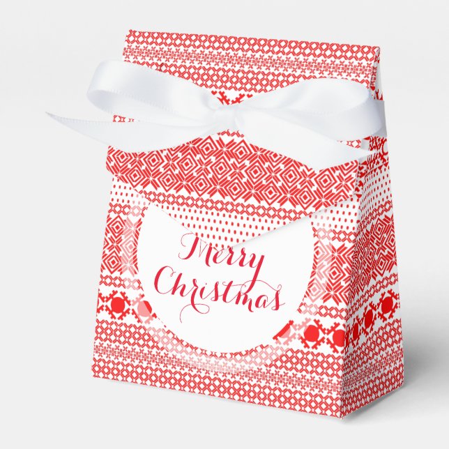Caja Para Regalos TEMPORADA DE NAVIDADES Personalizados SALUDANDO A  (Front Side)