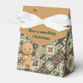 Caja Para Regalos Tenis de pan de jengibre Grand Slam 🎾 texto 🎄 pe