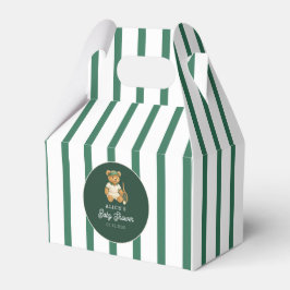 Caja Para Regalos Tennis Preppy Bear Baby Shower