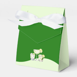 Caja Para Regalos Tequila cítrico verde lima y despedida de soltera 