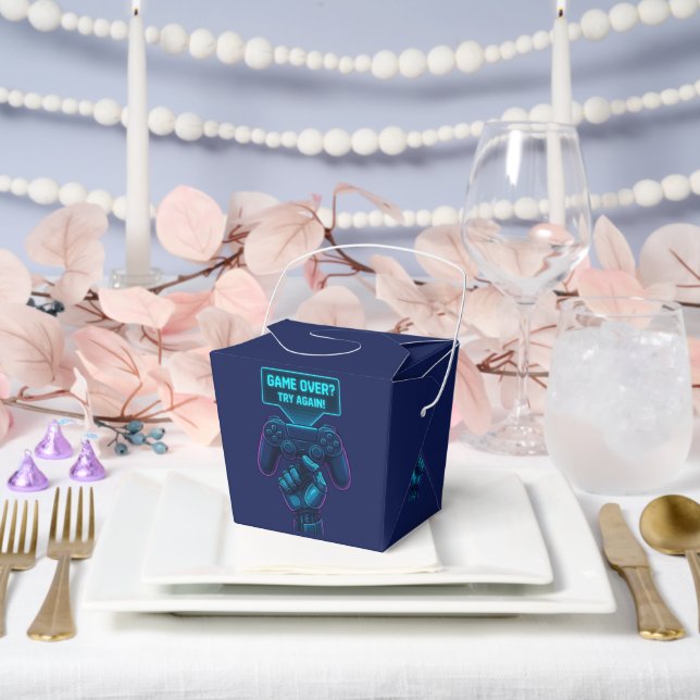 Caja Para Regalos ¿Terminó el juego? ¡Inténtalo de nuevo! Casilla de (Boda)