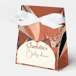 Caja Para Regalos Terracotta boho baby ducha