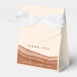 Caja Para Regalos Terracotta Ombre Boho