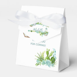 Caja Para Regalos Terrario de cristal de agua suculenta Baby Shower