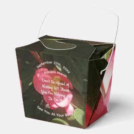 Caja Para Regalos texto de humor de foto de flores para cumpleaños 8