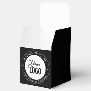 Caja Para Regalos Texto de Personalizable y sustitución de logotipos