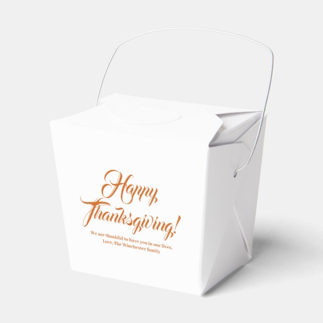 Caja Para Regalos texto del guión del personalizado de especias del  (Front Side)