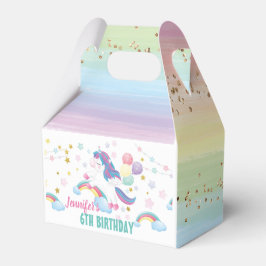 Caja Para Regalos Texto personalizado de la fiesta de cumpleaños de 