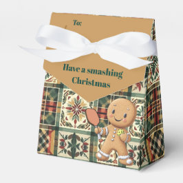 Caja Para Regalos texto personalizado Jolly Ginger Paddle Pouch