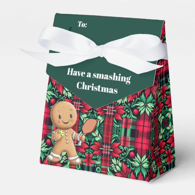 Caja Para Regalos texto personalizado Jolly Ginger Paddle Pouch (Front Side)