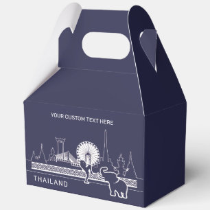 Caja Para Regalos Texto personalizado Tailandia