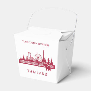 Caja Para Regalos Texto personalizado Tailandia