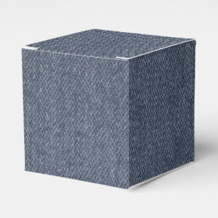 Caja Para Regalos Textura retra del dril de algodón