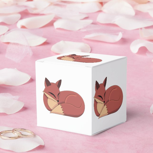 Caja Para Regalos The Fox (Boda)