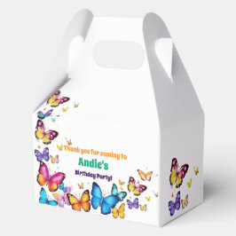 Caja Para Regalos The Joy of Butterflies Birthday Party