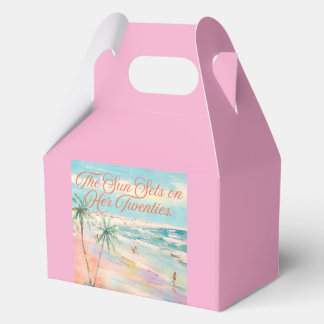 Caja Para Regalos The Sun Sets on Her Twenties 