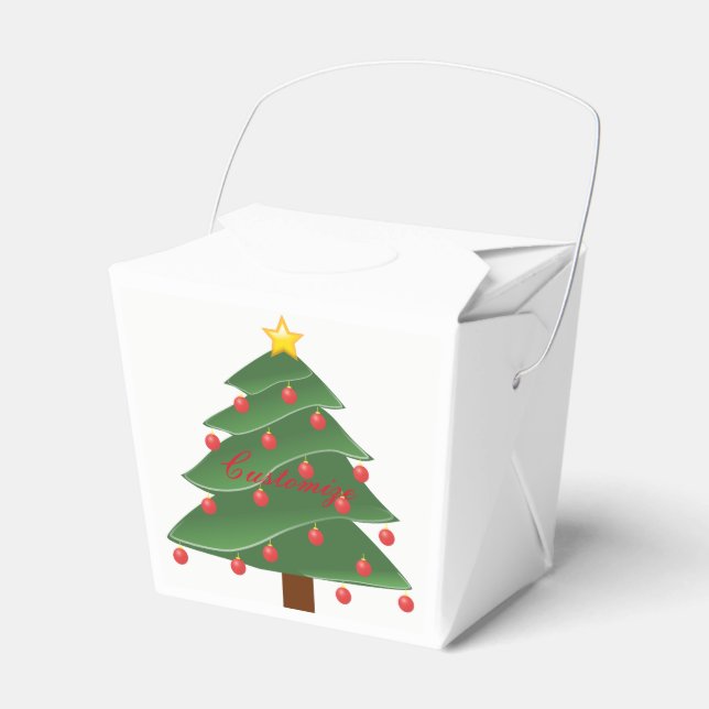 Caja Para Regalos Thunder_Cove de árbol de Navidad (Front Side)