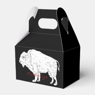 Caja Para Regalos Thunder_Cove de búfalo blanco