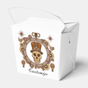 Caja Para Regalos Thunder_Cove del cráneo de sombrero superior del